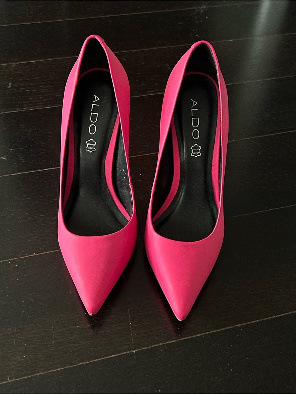 Aldo - Barbie hot pink fuchsia pumps high heels stilettos - size 37.5 / 38